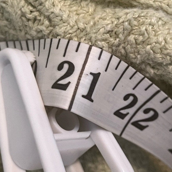 Christopher & Banks Soft Celery GreenV-Neck Sweater - Picture 8 of 8